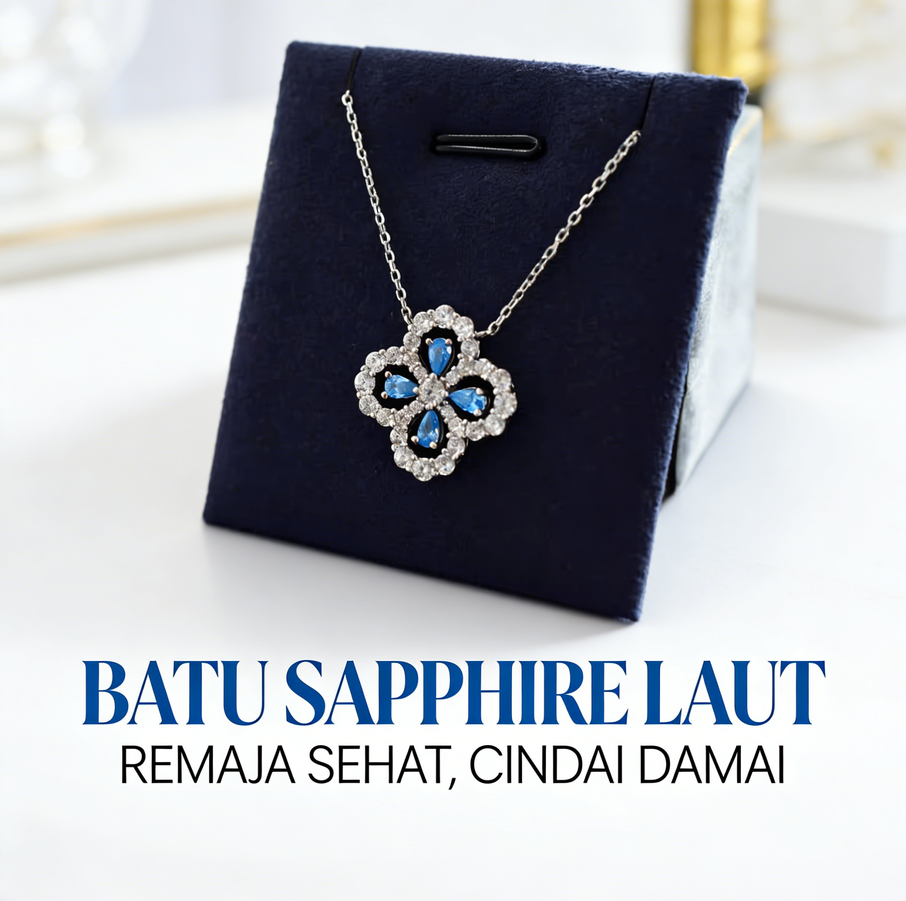 Hadiah Natal-Kalung//Kalung Semanggi Keberuntungan - Kado Ulang Tahun yang Indah dan Istimewa