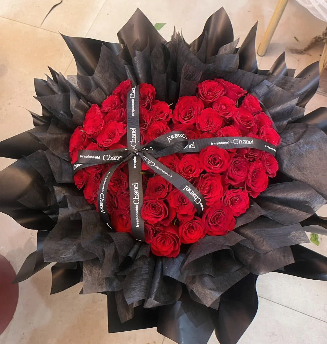Buket bunga 50 bungkus mawar, mawar untuk hadiah ulang tahun/ hadiah liburan untuk pacar