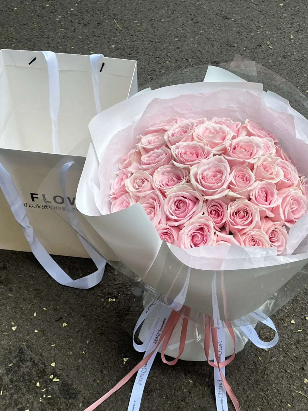 Buket bunga 50 bungkus mawar, mawar untuk hadiah ulang tahun/ hadiah liburan untuk pacar